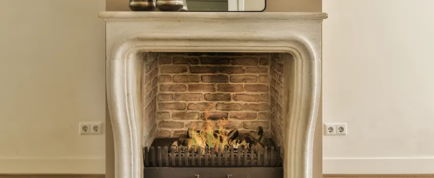 Vintage-style Fireplace Redesign in Lake Charles, Louisiana