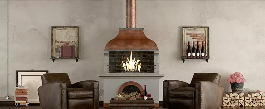 Thelin Hearth Products Providence Pellet Insert Fireplace Installation in Lake Charles, LA