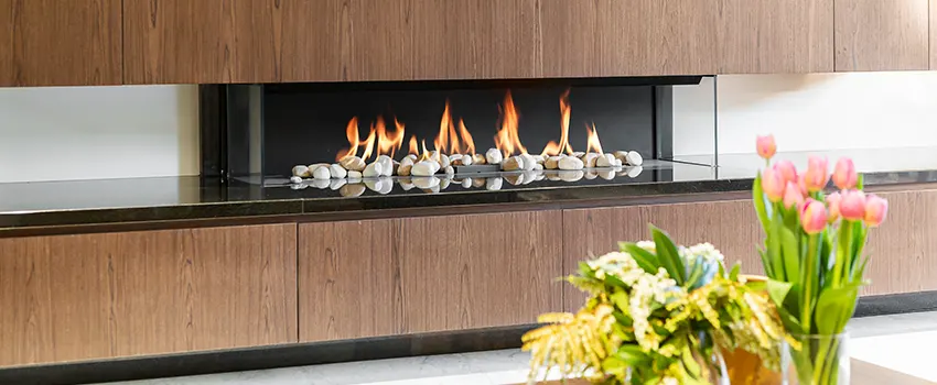 Double-height Fireplace Design Refurbishment in Lake Charles, Louisiana